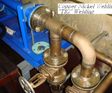 Copper welding